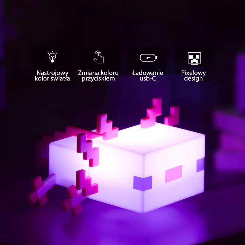 Lampa LED Axolotl | POTKA™