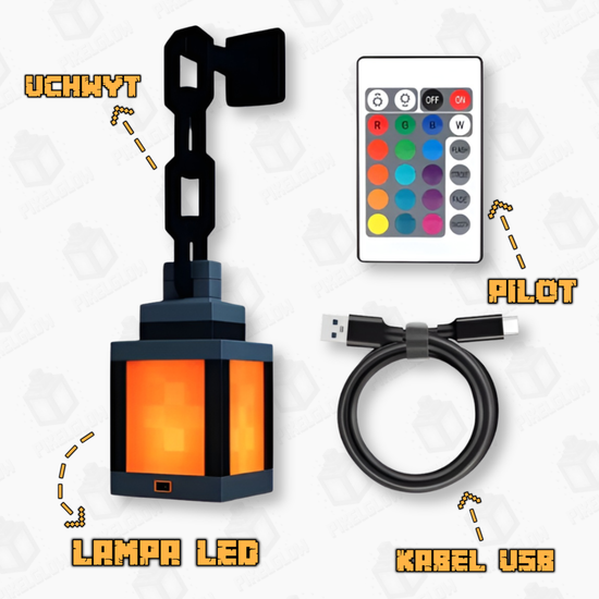 Lampa ze światłem LED | POTKA™
