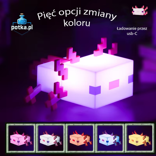 Lampa LED Axolotl | POTKA™